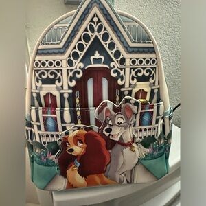 NWT Lady & the Tramp Disney Loungefly backpack